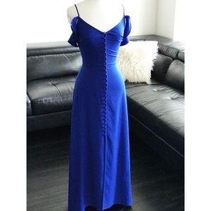 Bebe Button Up Maxi Dress